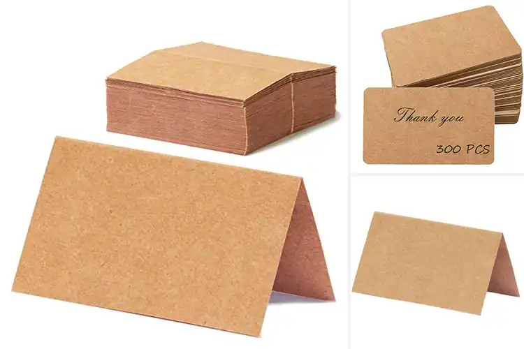 Detailed view of 10 Best Kraft Place Cards: Sturdy & Stylish Picks
