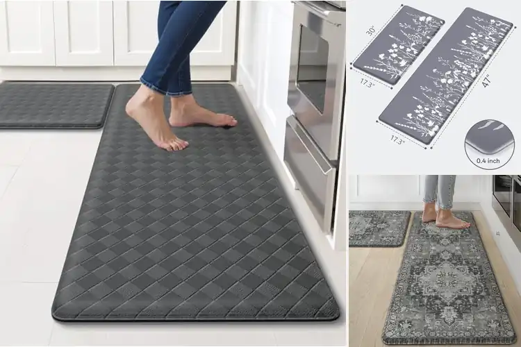 Detailed view of Best Large Kitchen Mat 17.3×30 And 17.3×47