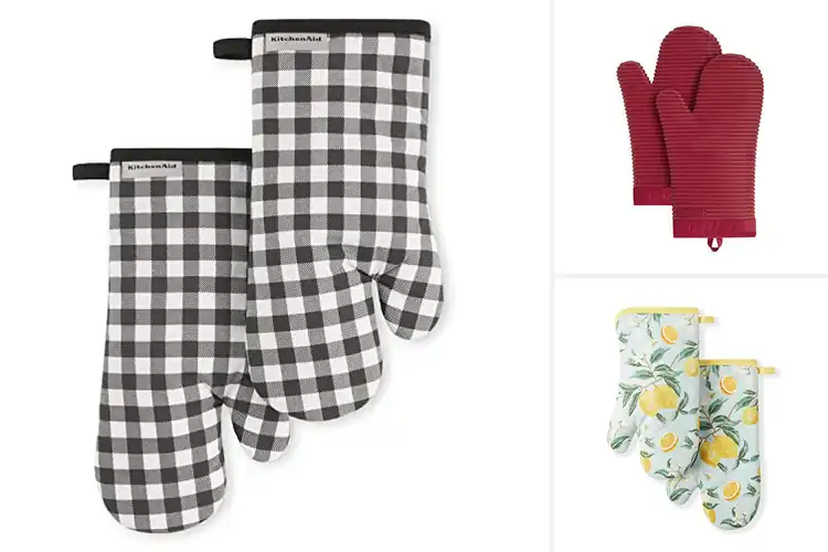 Detailed view of Best Large Oven Mitts 7×13