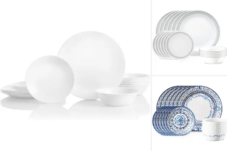 Detailed view of Best Lightweight Dinnerware Sets