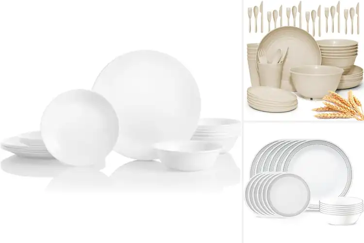 Detailed view of Best Lightweight Round Plates And Bowls