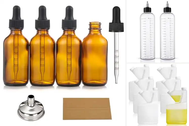 Detailed view of Best Measuring Bottles With Markings