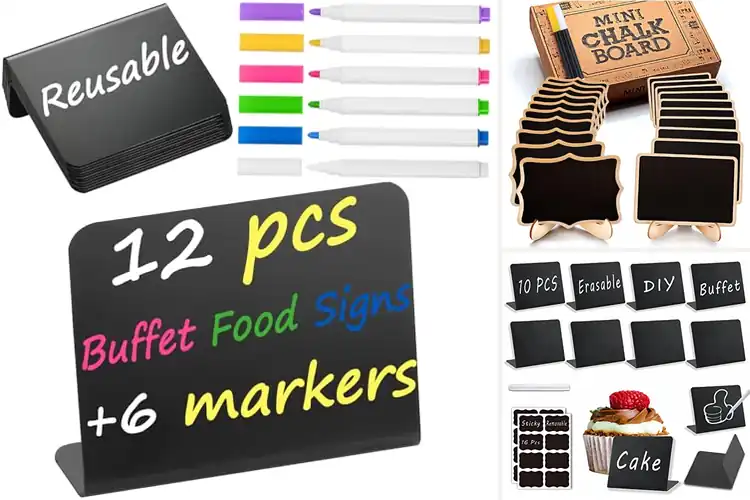 Detailed view of 10 Best Menu Labels For Buffet: Stylish & Easy Food Tags