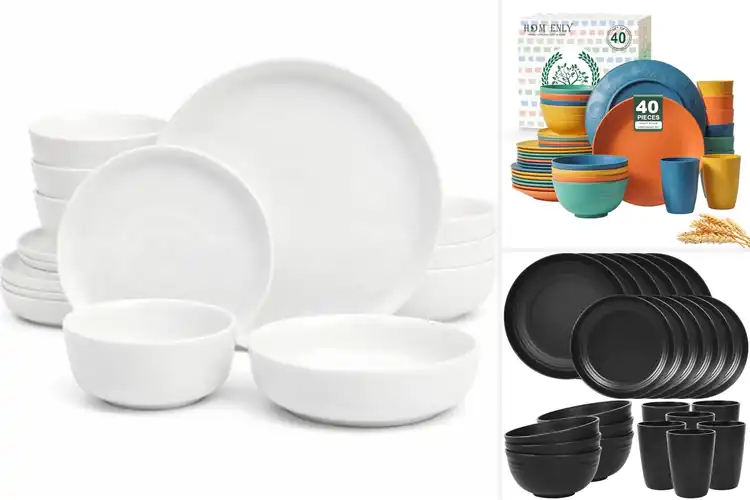 Detailed view of Best Microwave Safe Dinnerware Sets