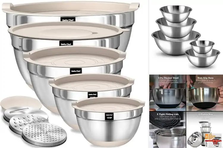 Detailed view of Best Mixing Bowls: Top 10 Picks for Durability & Style