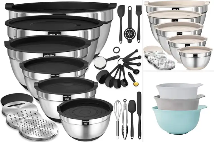 Detailed view of Best Mixing Bowls Sets