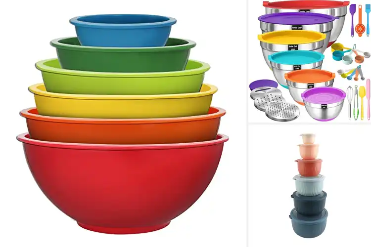 Detailed view of Best Multi-Size Mixing Bowls Sets