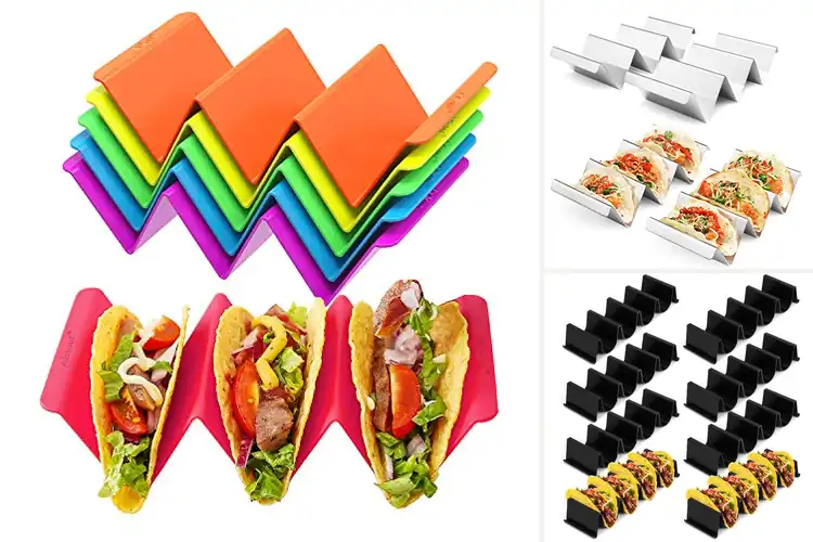 Detailed view of Best Multi Taco Tray Stands: Keep Tacos Fresh & Mess-Free