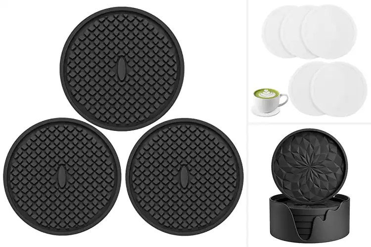 Detailed view of Best Non Slip Coasters For Tables