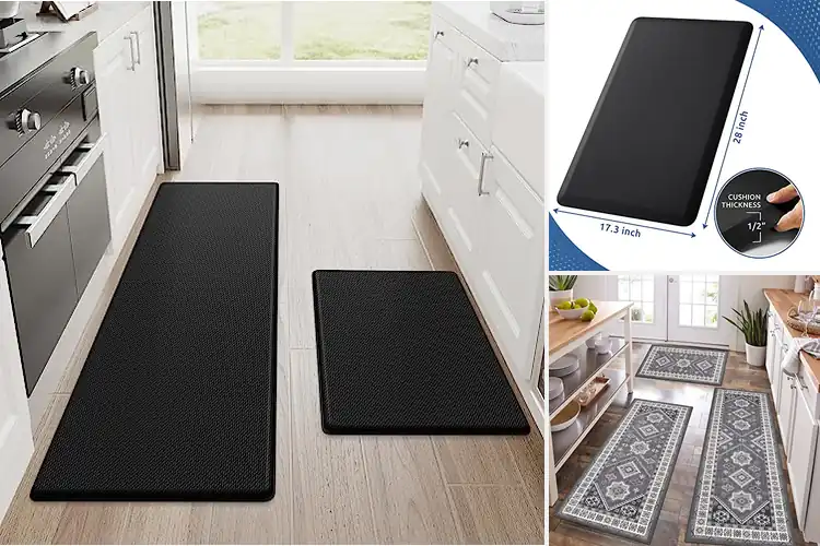 Detailed view of 10 Best Non-Slip Kitchen Rugs to Keep You Safe & Comfortable