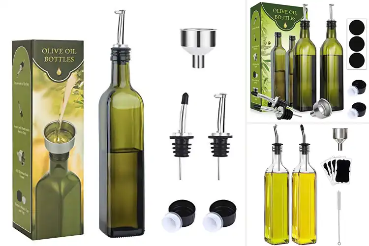 Detailed view of Best Oil Pour Bottles: Drizzle Without the Mess