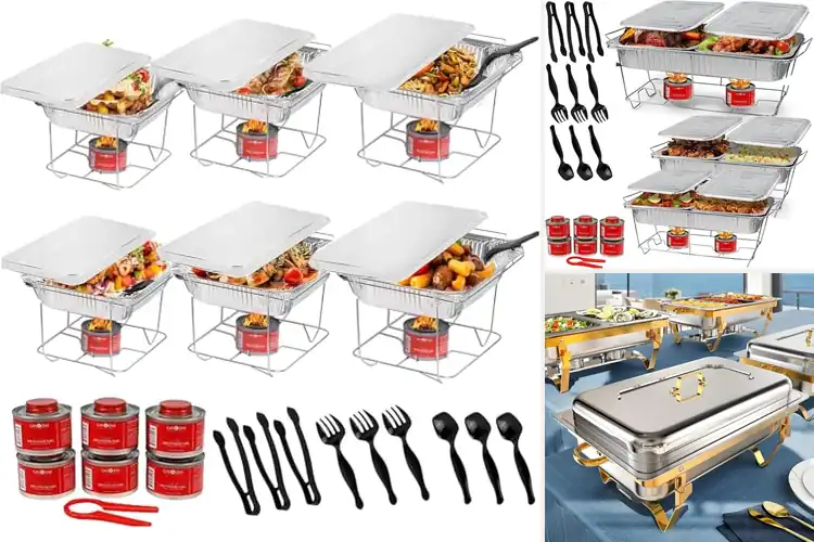 Detailed view of 10 Best Outdoor Buffet Chafing Dishes for Effortless Food Warming