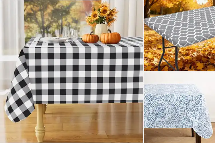 Detailed view of 10 Best Outdoor Tablecloths for Waterproof Picnics