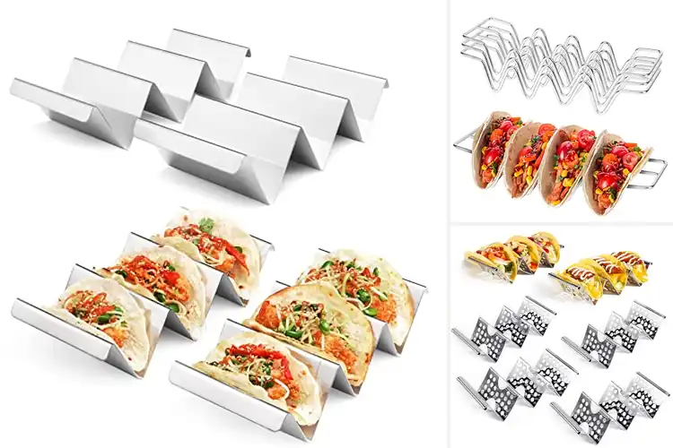 Detailed view of Best Oven Safe Taco Racks