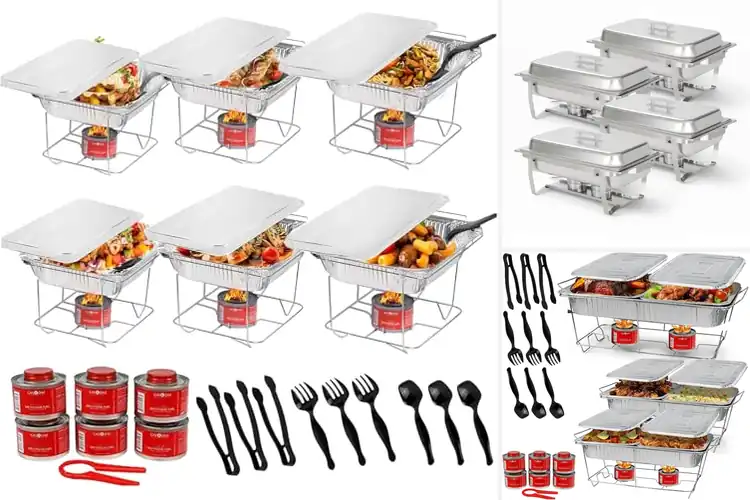 Detailed view of 10 Best Party Buffet Chafing Dishes – Keep Food Hot & Fresh