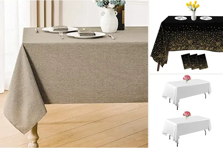 Detailed view of 10 Best Party Table Cover For Weddings And Buffets