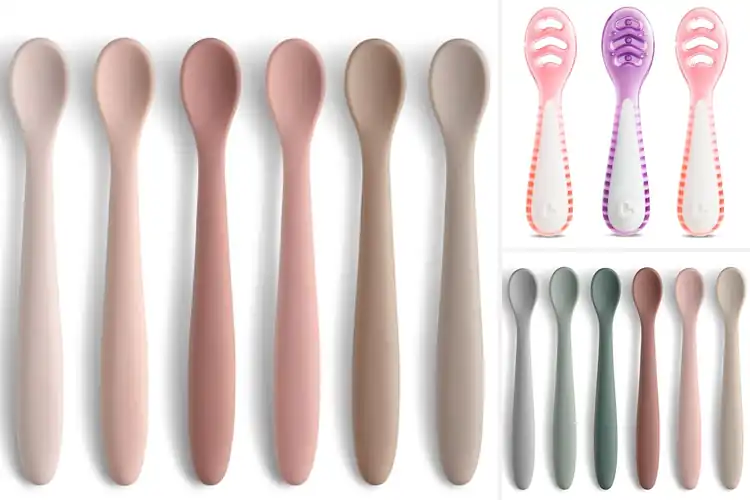 Detailed view of 10 Best Pastel Colored Baby Spoons
