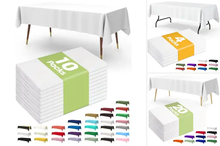 Detailed view of 10 Best Plastic Table Covers for Stylish Protection
