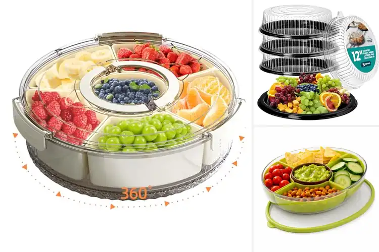 Detailed view of Best Portable Party Platters