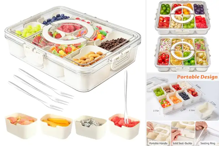 Detailed view of Best Portable Snack Box: Top 10 Fresh & Organized Picks
