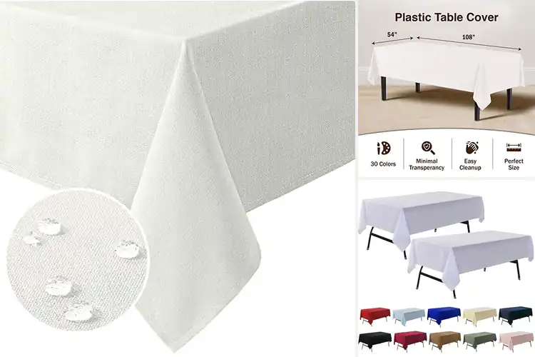 Detailed view of 10 Best Premium Quality Tablecloths for Elegant Tables