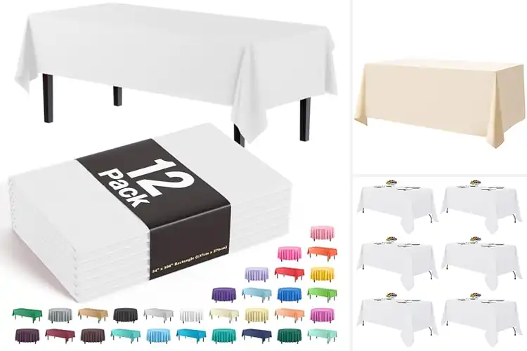 Detailed view of 10 Best Premium Tablecloths: Elevate Your Events