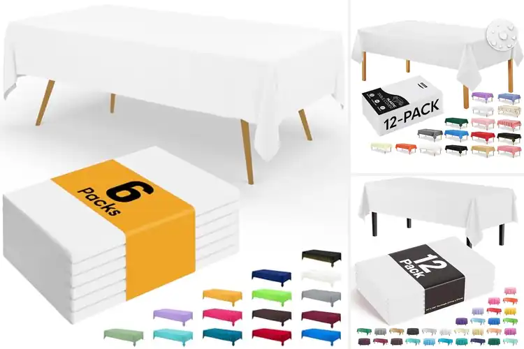 Detailed view of 10 Best Quality Waterproof Disposable Tablecloths: Must-Try