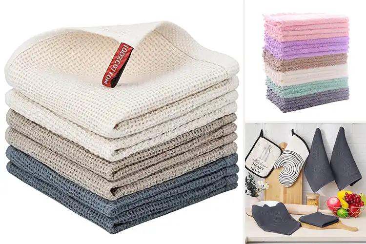 Detailed view of 10 Best Quick Drying Dishcloths for Spotless, Fast Clean