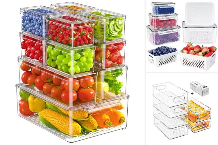 Detailed view of Best Refrigerator Food Organizers