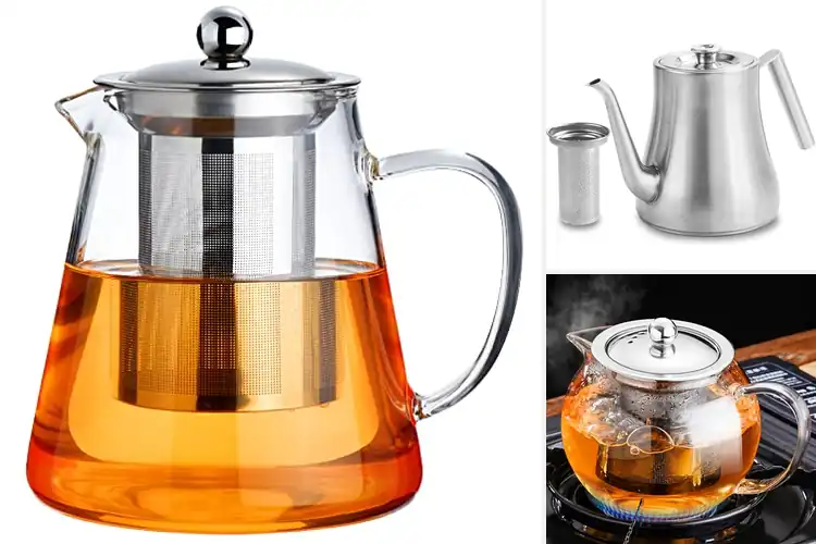 Detailed view of Best Removable Stainless Steel Infuser Teapots