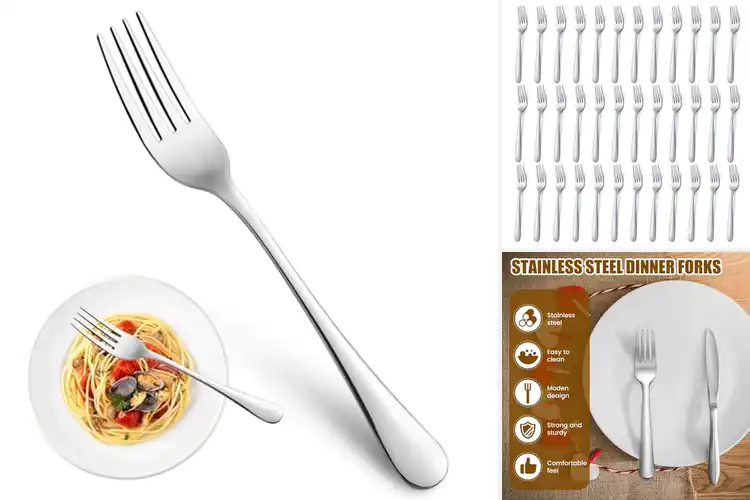 Detailed view of 10 Best Restaurant Forks: Elevate Your Dining