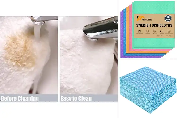 Detailed view of 10 Best Reusable Dish Rags for Quick, Hassle-Free Cleaning