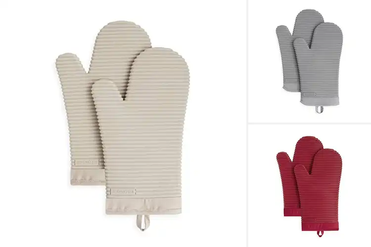 Detailed view of Best Ribbed Oven Mitts: Elevate Your Kitchen Safety & Style