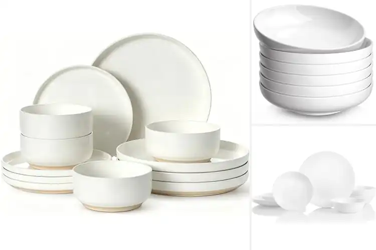 Detailed view of Best Round Dinner Plates And Bowls