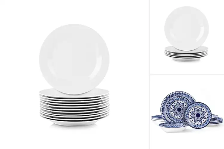 Detailed view of Best Round Dinner Plates Sets: Top 10 Picks for Your Table