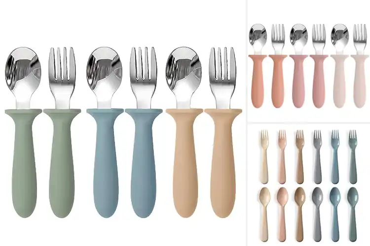 Detailed view of 10 Best Safe Toddler Forks And Spoons for Mess-Free Meals