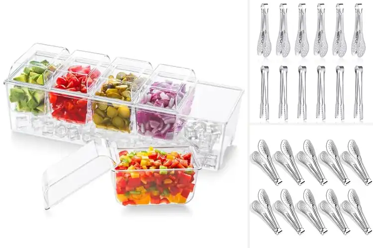 Detailed view of 10 Best Salad Bar Accessories to Elevate Your Meal Fun & Flavor