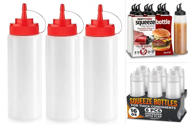 Detailed view of Best Sauce Squeeze Bottles