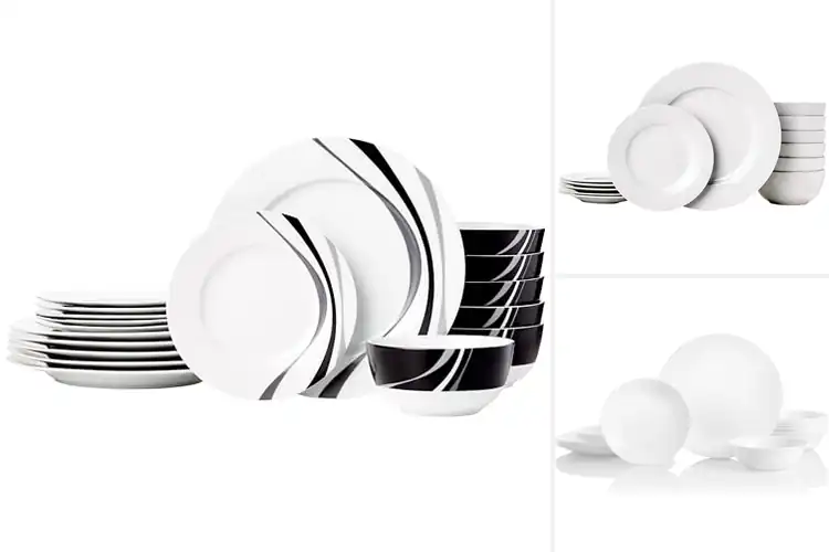 Detailed view of Best Service For 6 Dinner Plates Sets