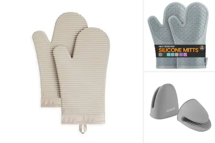 Detailed view of 10 Best Silicone Oven Mitts: Safe, Comfy & Easy to Clean