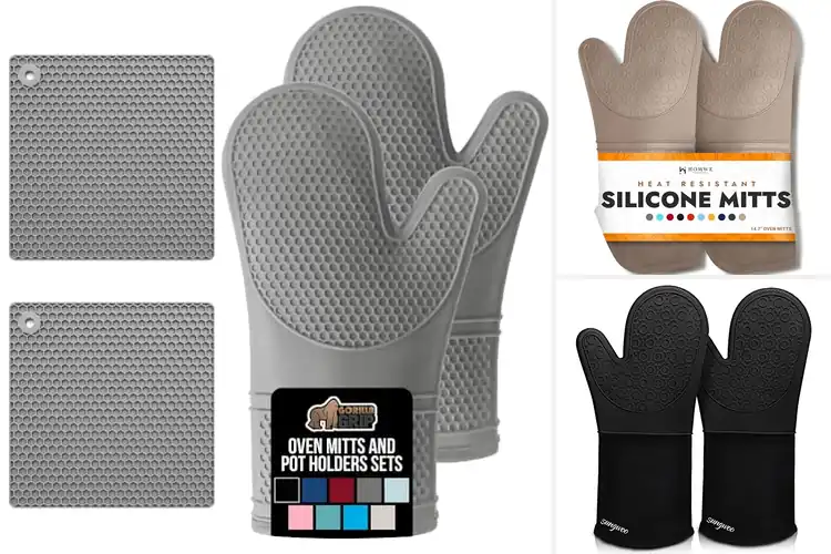 Detailed view of 10 Best Slip Resistant Mitts for Safer, Faster Cooking