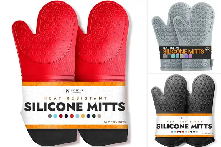 Detailed view of 10 Best Slip-Resistant Silicone Mitts: Safe Grip