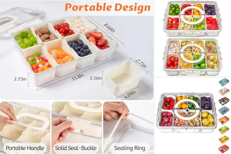 Detailed view of Best Snack Box For Travel: Top 10 Picks to Keep Snacks Fresh