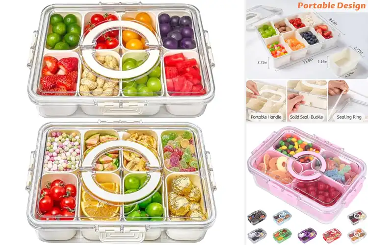 Detailed view of Best Snackle Boxes: Fresh, Organized Snacks On-the-Go