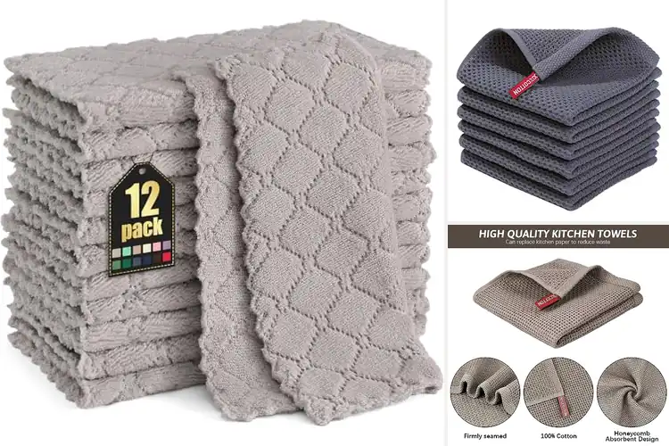 Detailed view of 10 Best Soft Dishcloths for Effortless Cleaning