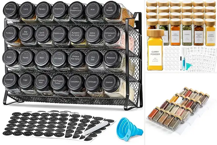 Detailed view of Best Spice Jar Organizers