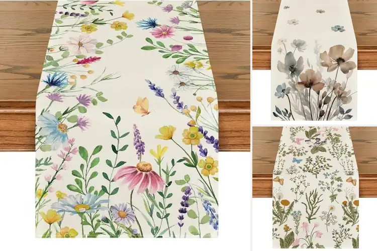 Detailed view of Best Spring Table Runners: 10 Stunning Picks