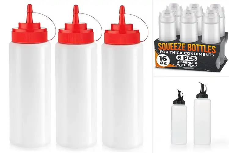 Detailed view of Best Squeeze Bottles for Dressings: Top 10 Mess-Free Picks
