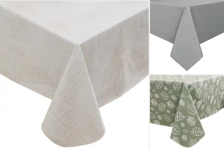Detailed view of 10 Best Stain-Resistant Plastic Tablecloths: Stay Spotless