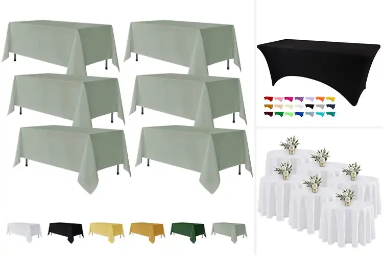 Detailed view of Best Stain Resistant Table Covers For Events